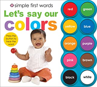 Simple First Words - Lets Say Our Colors