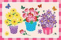 Blossoms & Butterflies - 19x29
