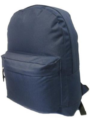 Classic Backpack 18"x13"x6", Navy. Case Pack 30