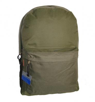Classic Backpack 18"x13"x6" Olive. Case Pack 30