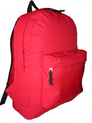 Classic Backpack 18"x13"x6", Red. Case Pack 30