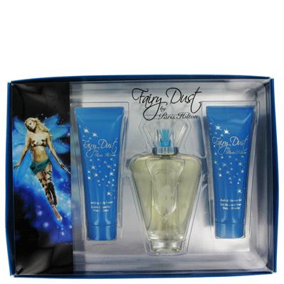 Fairy Dust by Paris Hilton - Gift Set -- 3.4 oz Eau De Parfum Spray + 3 oz Sparkling Body Lotion + 3 oz Bath & Shower Gel