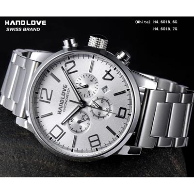 Handlove Professional White Dial Men's Swiss Watch