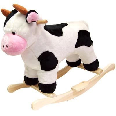 HAPPY TRAILS? Cow Plush Rocking Animal