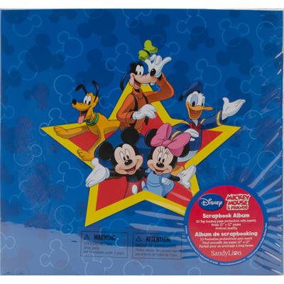 Mickey Postbound Album - 12" x 12