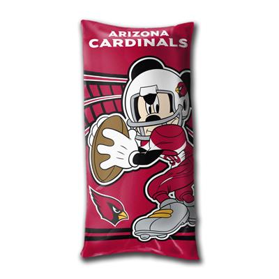Cardinals -Disney 18x36 Folding Body Pillow