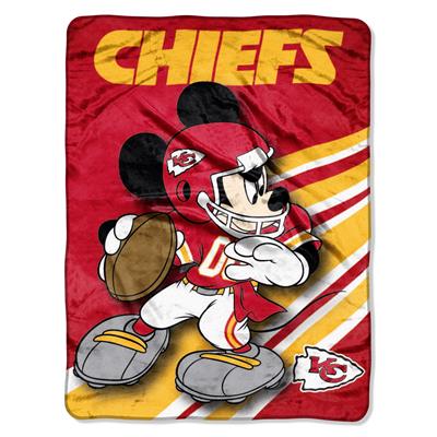 Chiefs -Disney 45x60 Micro Raschel Throw