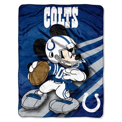 Colts -Disney 45x60 Micro Raschel Throw