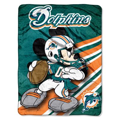 Dolphins -Disney 45x60 Micro Raschel Throw