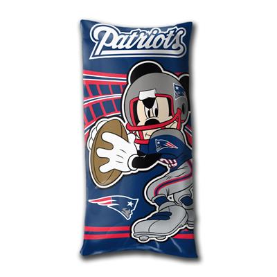 Patriots -Disney 18x36 Folding Body Pillow