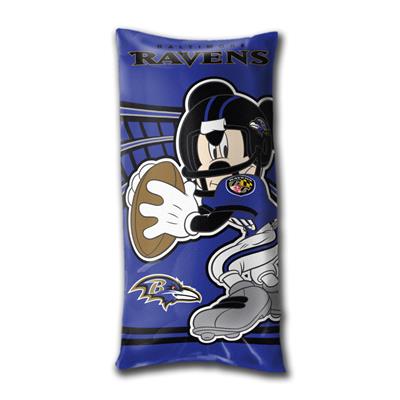 Ravens -Disney 18x36 Folding Body Pillow