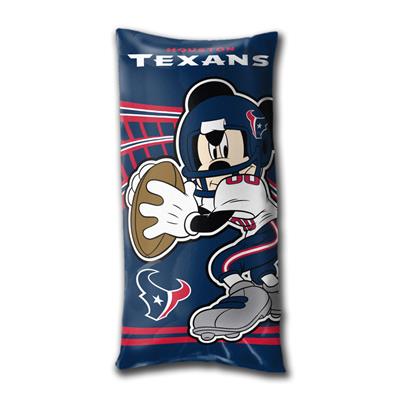 Texans -Disney 18x36 Folding Body Pillow