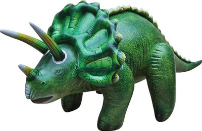 Inflatable Medium Triceratops Case Pack 6