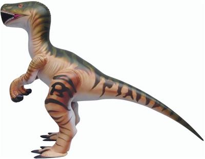 Inflatable Medium Velociraptor Case Pack 6