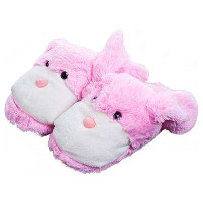 Kids Cuddlee Slippers - Bunny - (Ages 6 - 12)