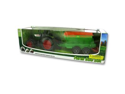 Farm tractor and set