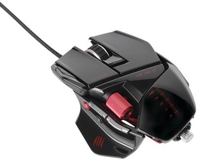 Mad Catz - R.A.T.5 Optical Mouse (Gloss Black) Case Pack 4