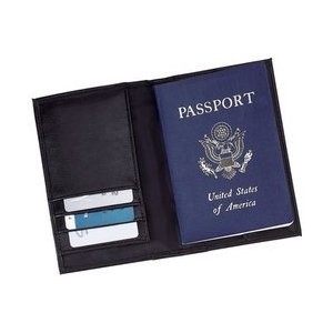 Genuine Leather Passport Wallet Holder