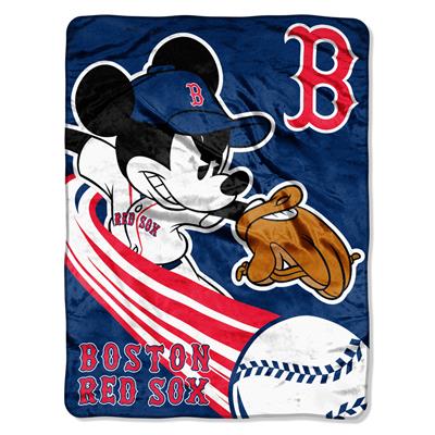 Red Sox -Disney 46x60 Micro Raschel Throw