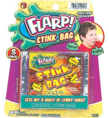 Ja-Ru Flarp Stink Bag 3 Pack Case Pack 12