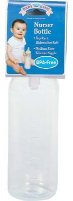 Clear Baby Bottle 9 ounce Case Pack 6