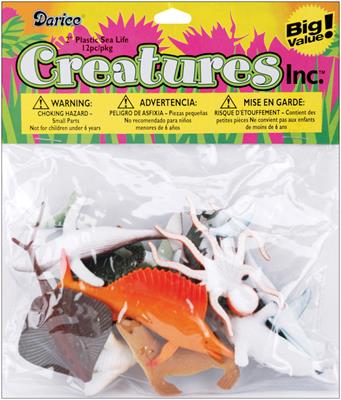 Creatures Inc.-Sea Life 12/Pkg