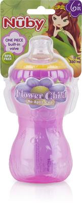 Flower 10 oz. No-Spill Cup Case Pack 24