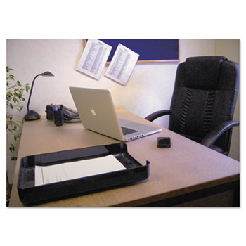Desktex Polycarbonate Anti-Slip Desk Mat, 59 x 29, Clear