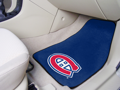 National Hockey League Montreal Canadiens 2-pc Printed Carpet Car Mats 18""x27""