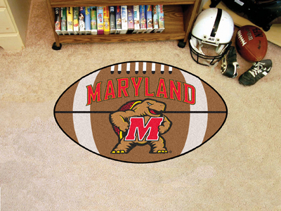 Maryland Football Rug 22""x35""