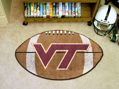 Virginia Tech Football Rug 22""x35""
