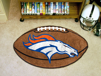 Denver Broncos Football Rug 22""x35""