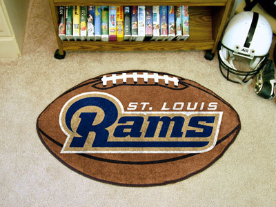 St Louis Rams Football Rug 22""x35""