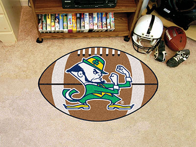 Notre Dame Football Rug 22""x35""