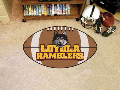 Loyola Football Rug 22""x35""