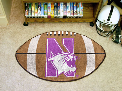 Northwestern Football Rug 22""x35""