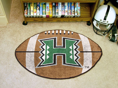 Hawaii Football Rug 22""x35""
