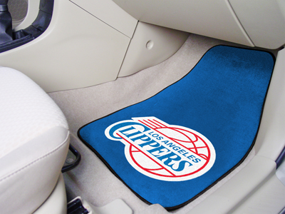 NBA - Los Angeles Clippers 2-piece Carpeted Car Mats 18""x27""