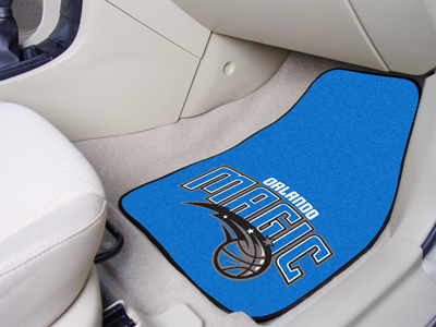 NBA - Orlando Magic 2-piece Carpeted Car Mats 18""x27""