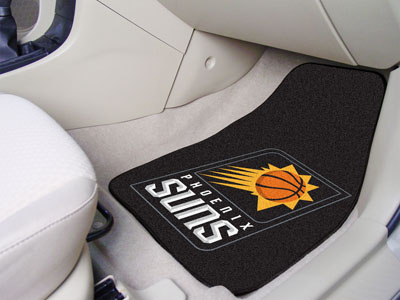 NBA - Phoenix Suns 2-piece Carpeted Car Mats 18""x27""