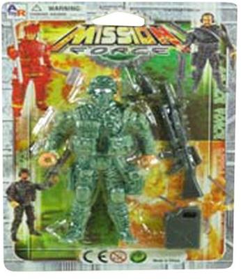 Mission Military Action Figure Toy Case Pack 288