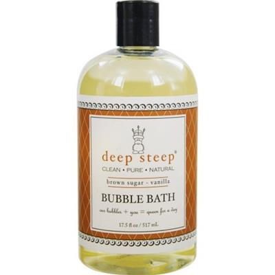 Deep Steep Bubble Bath - Brown Sugar Vanilla - 17.5 oz