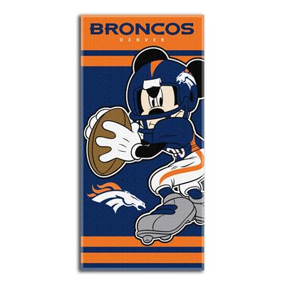 Broncos -Disney 28x58 Beach Towel