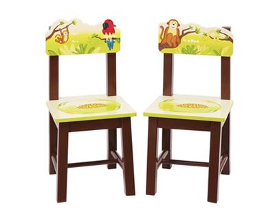 Jungle Party Extra Chairs (Set of 2)