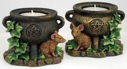 Mouse & Pentagram Cauldron