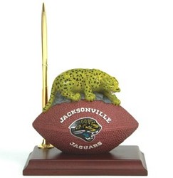 Jacksonville Jaguars Desk Clock & Pen Set
