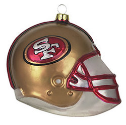 San Francisco 49ers 3" Helmet Ornament
