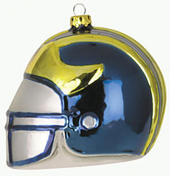 Michigan Wolverines 3" Helmet Ornament