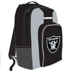 Oakland Raiders Back Pack - Southpaw Style