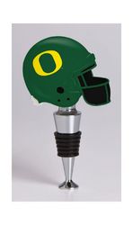 Oregon Ducks Football Helmet Wine Bottle Stopper